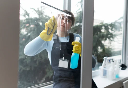 Nettoyage de vitres intérieures et extérieures à Sceaux-d'Anjou